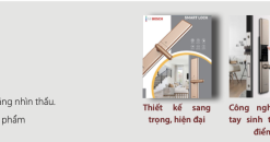 KHOÁ THÔNG MINH BOSCH ID 80 EU GRAY/GOLD